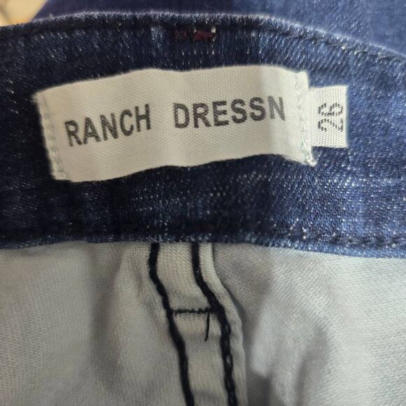 Ranch Dressin Fallon Taylor Plus Size 26 Cow Pocket Bootcut Jeans Cowgirl - Picture 6 of 7